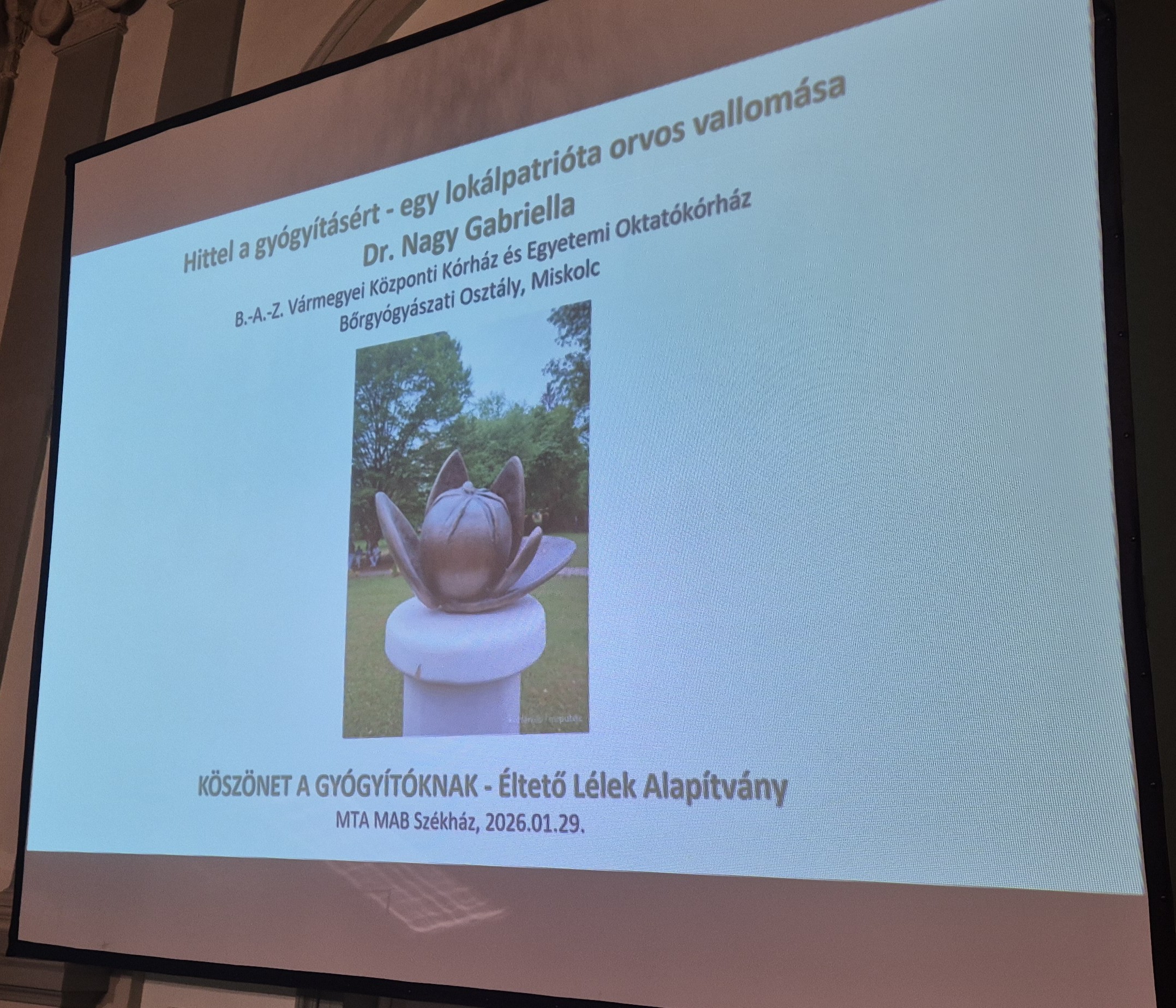 Köszönet a gyógyítóknak MAB Székház