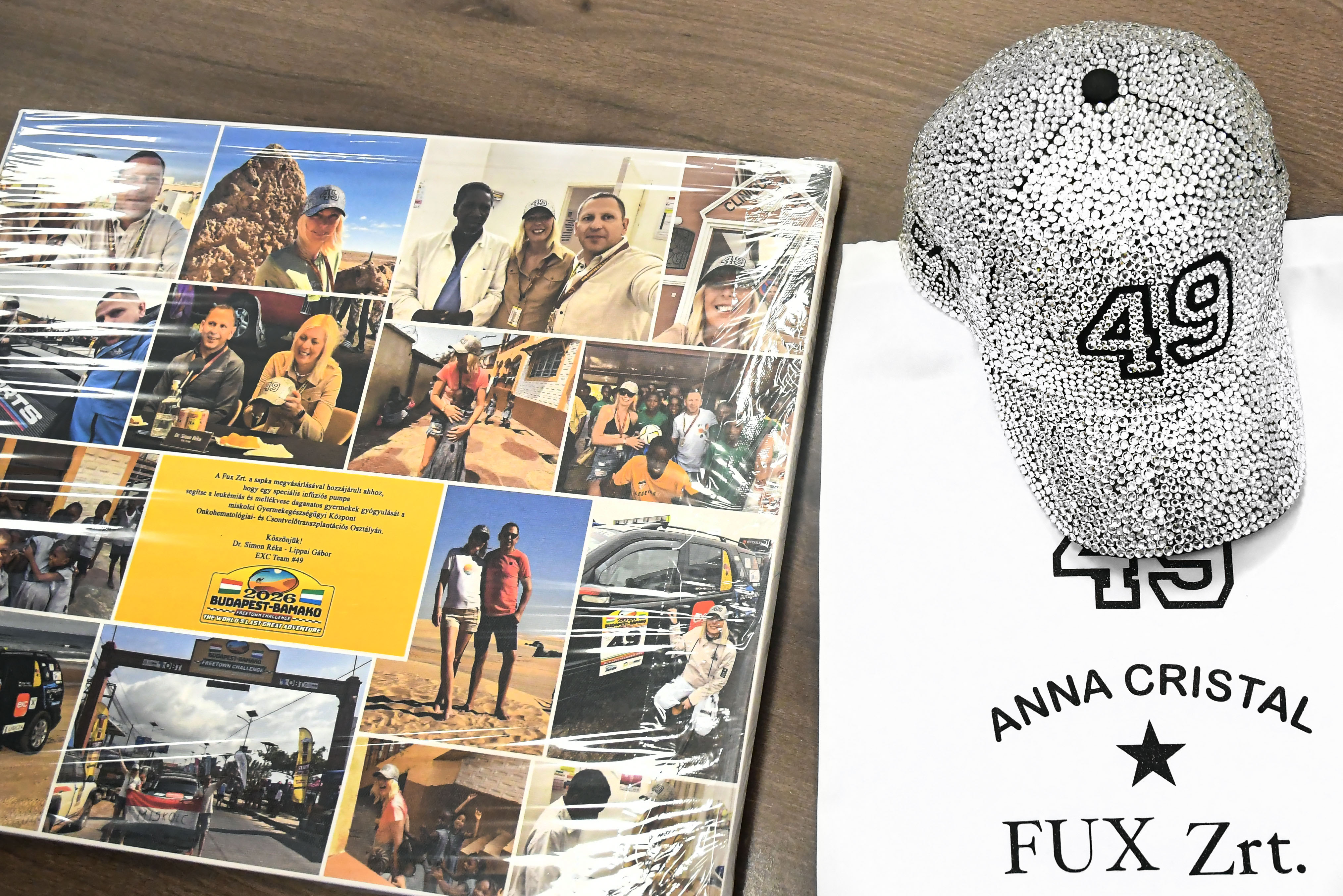 Cseppszámlálós infúziós pumpát vásárolnak a Bamakot megjárt sapkából