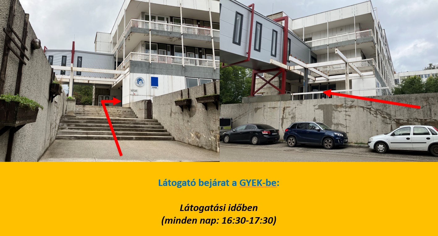 A GYEK épülete felhívással
