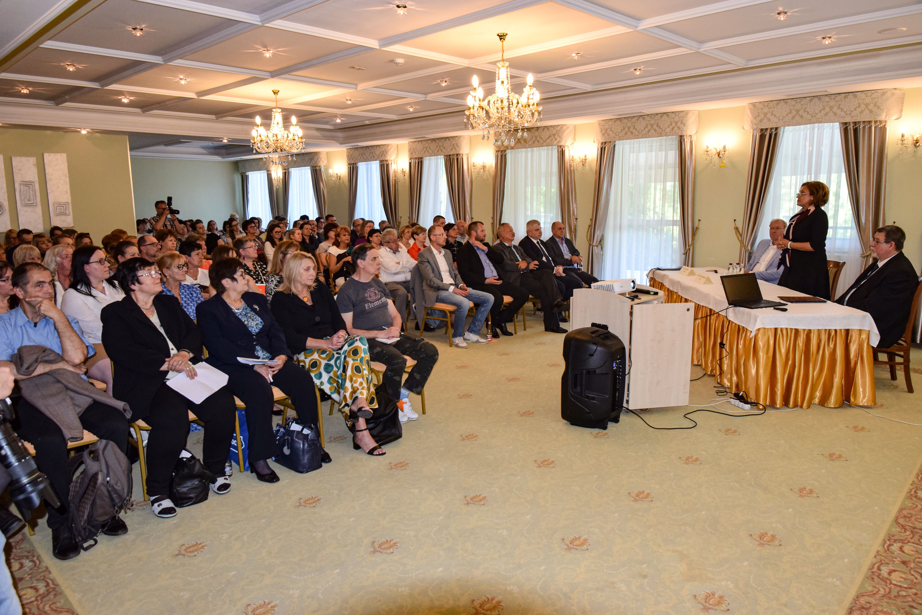 Közönség a konferencián