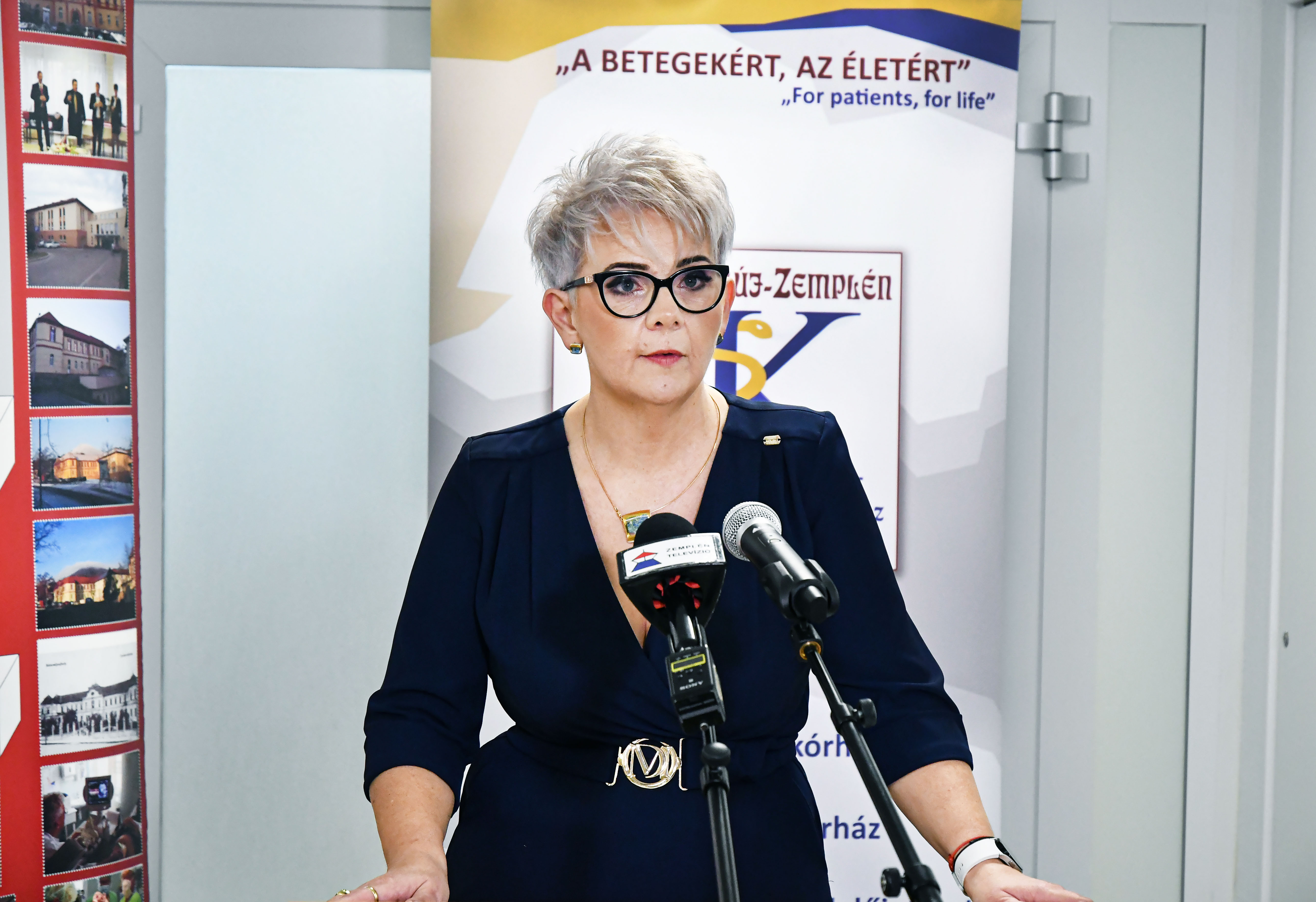 Bereiné Dr. Jakab Beáta, a Sátoraljaújhelyi Erzsébet Kórház főigazgatója