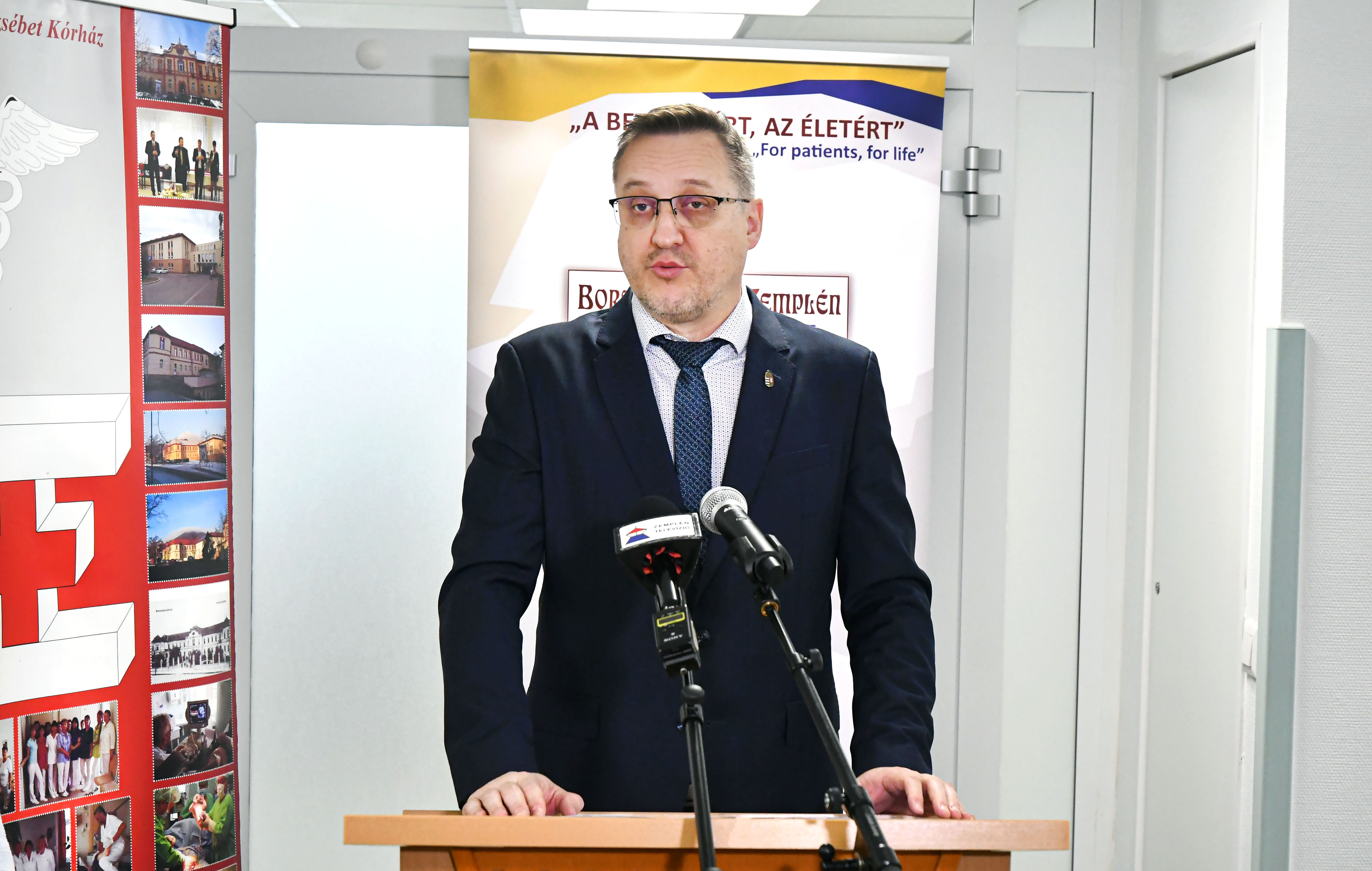Dr. Zsákai Zsolt, a Borsod-Abaúj-Zemplén Vármegyei Központi Kórház és Egyetemi Oktatókórház főigazgatója