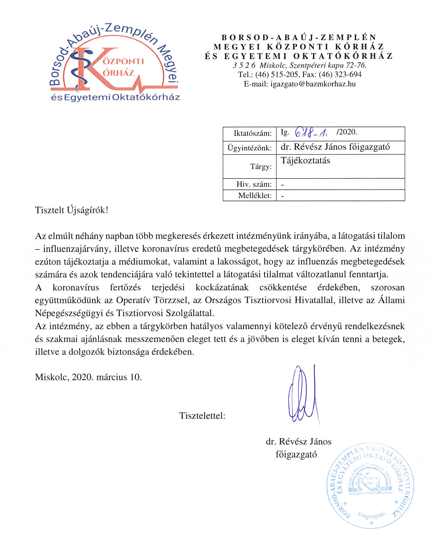 Tájékoztató-újságírók