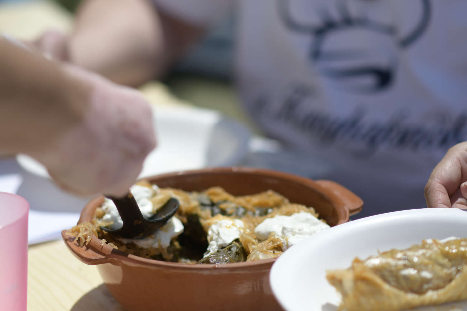 Kép egy tál töltött káposztáról