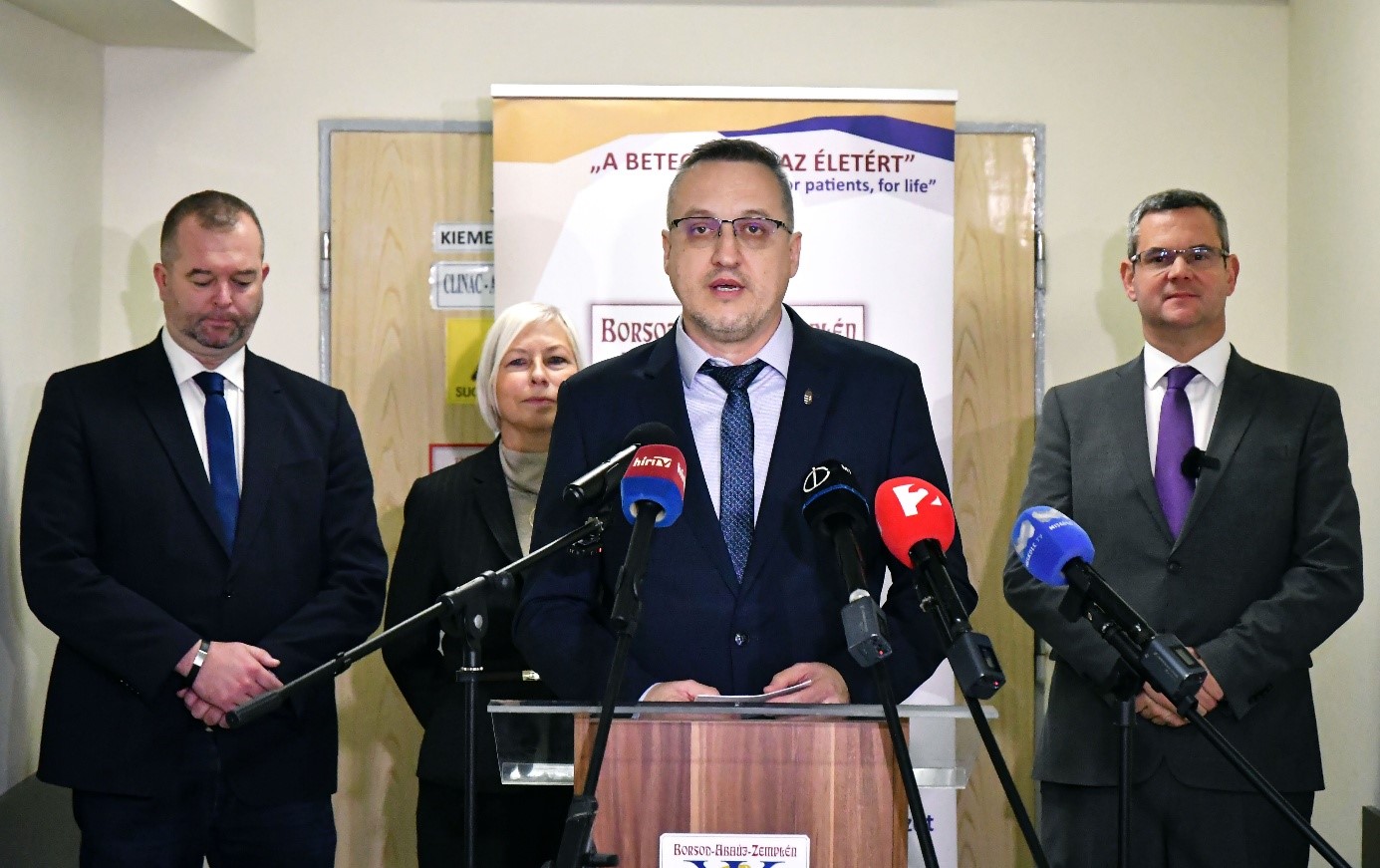 Zsákai Zsolt, a Borsod-Abaúj-Zemplén Vármegyei Központi Kórház és Egyetemi Oktatókórház főigazgatója