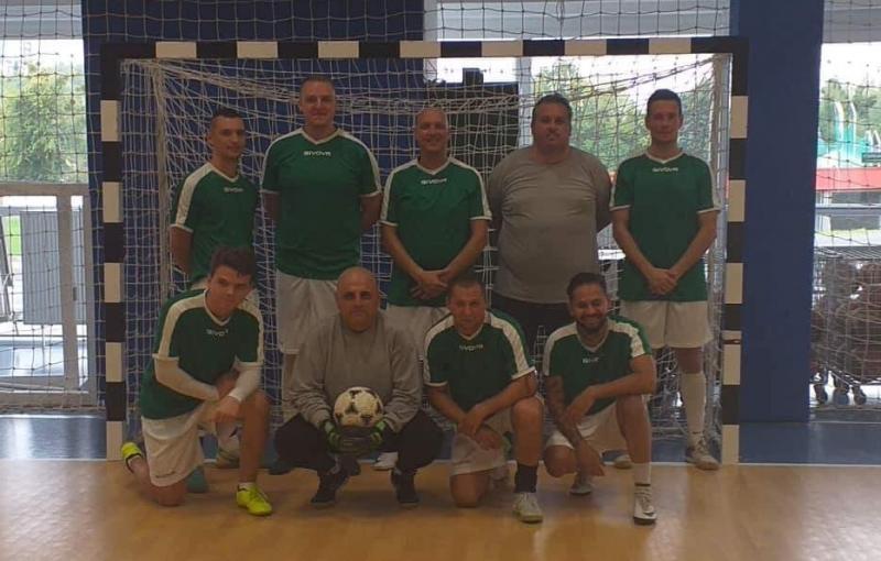 Bronzérmes a Borsod-Abaúj-Zemplén Megyei Központi Kórház focicsapata