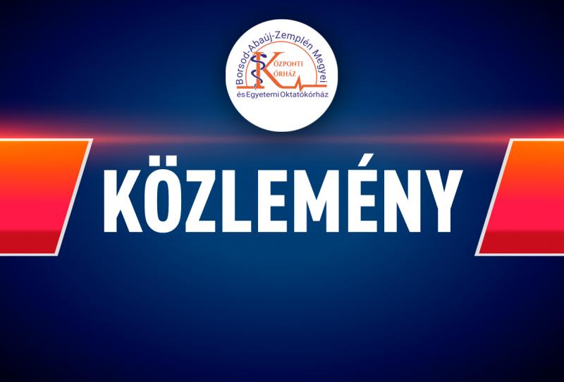 Közlemény-logó