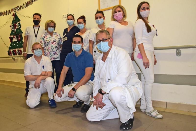 A Központi Diagnosztikai Centrum munkatársai