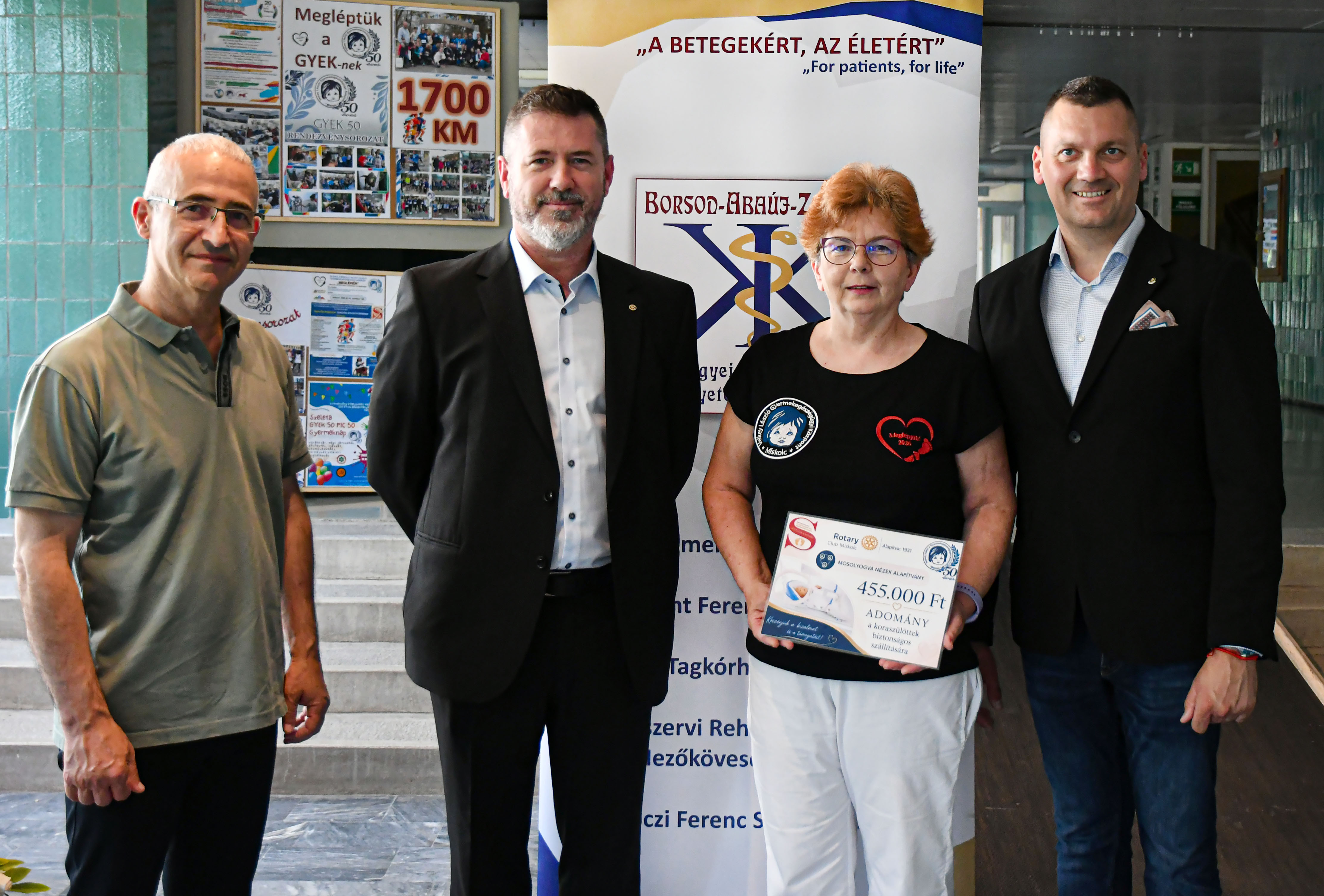 Dr. Daher Paul, Dr. Kovács Tamás, Dr. Fejes Melinda, Montvai Tamás