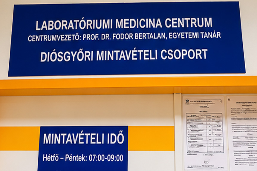 Diósgyőri laboratórium