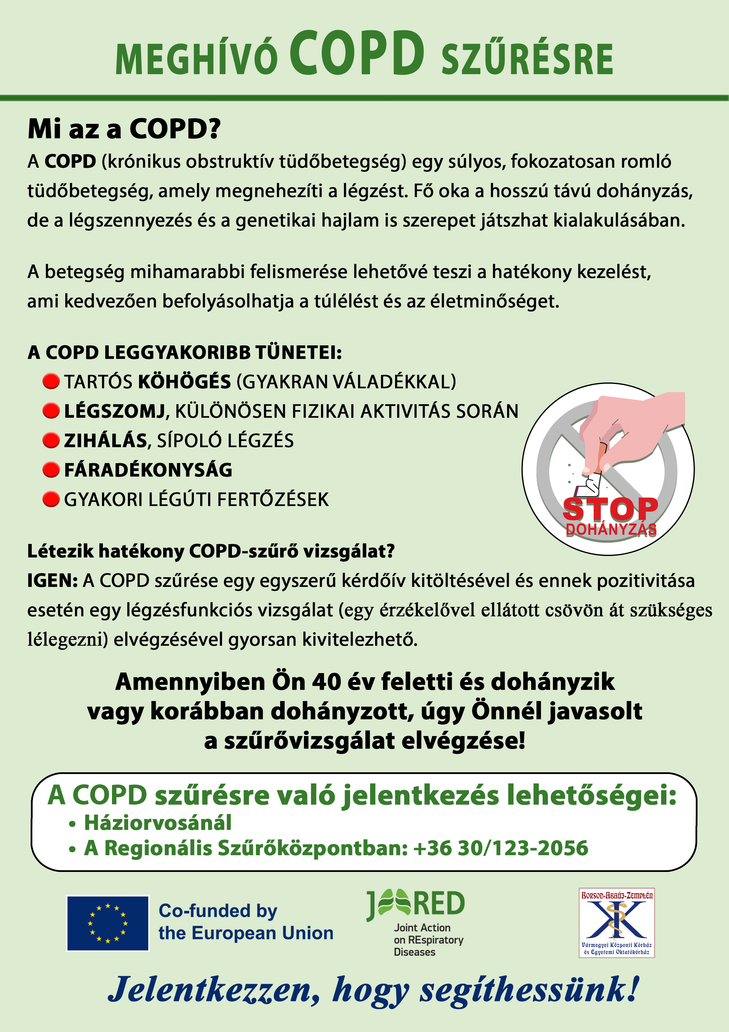 COPD meghívó
