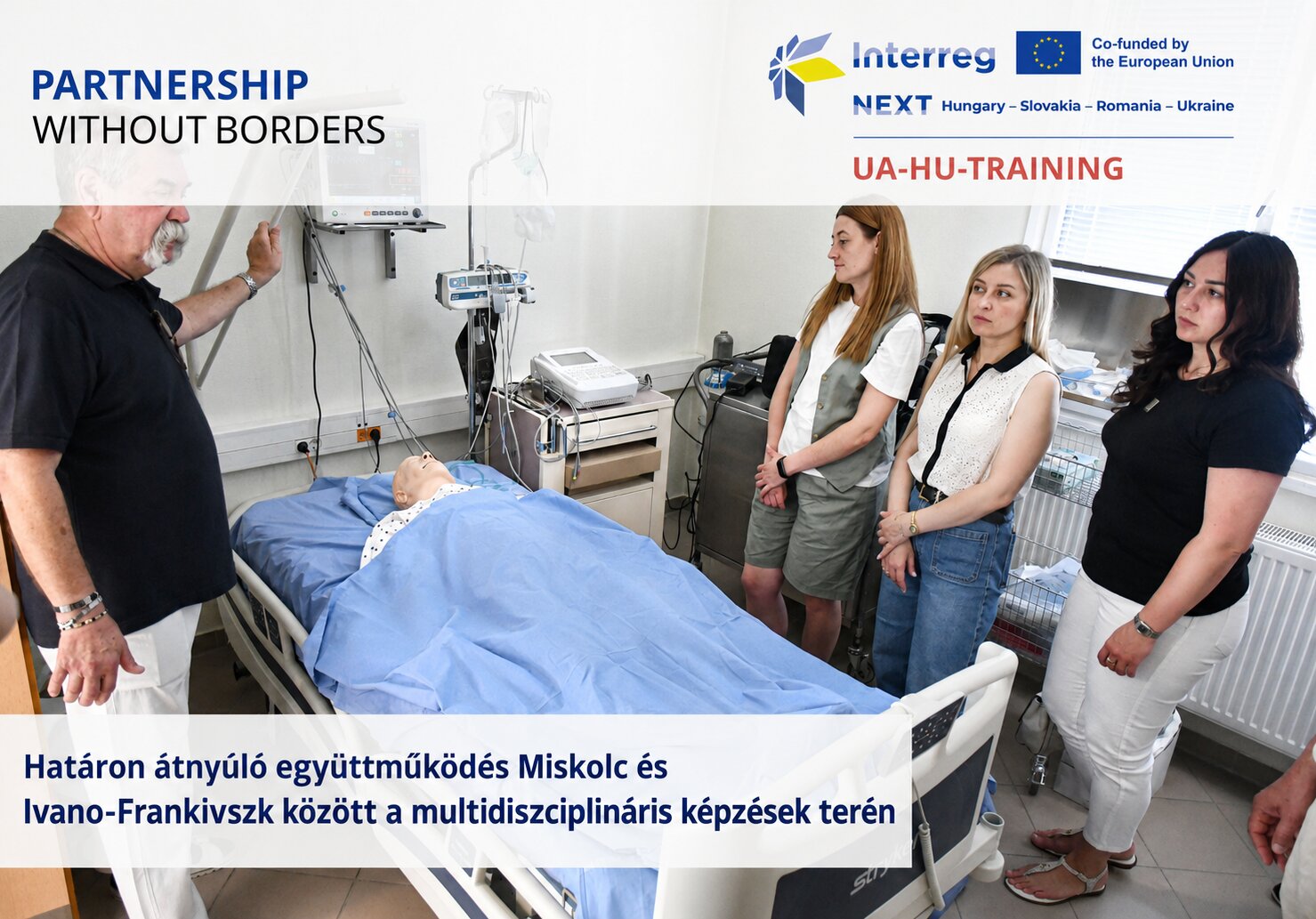 Ukrán orvosképzési szakemberek ismerkedtek a Skill laborral