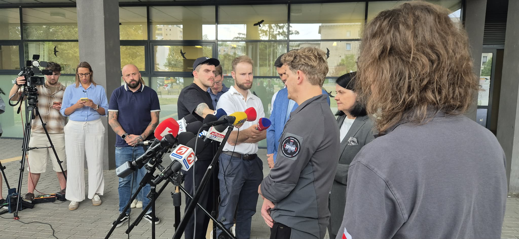 Michał Hampel, a lengyel egészségügyi minisztérium mellett működő Humanitárius-Egészségügyi Segítségnyújtó Csoport helyettes vezetője