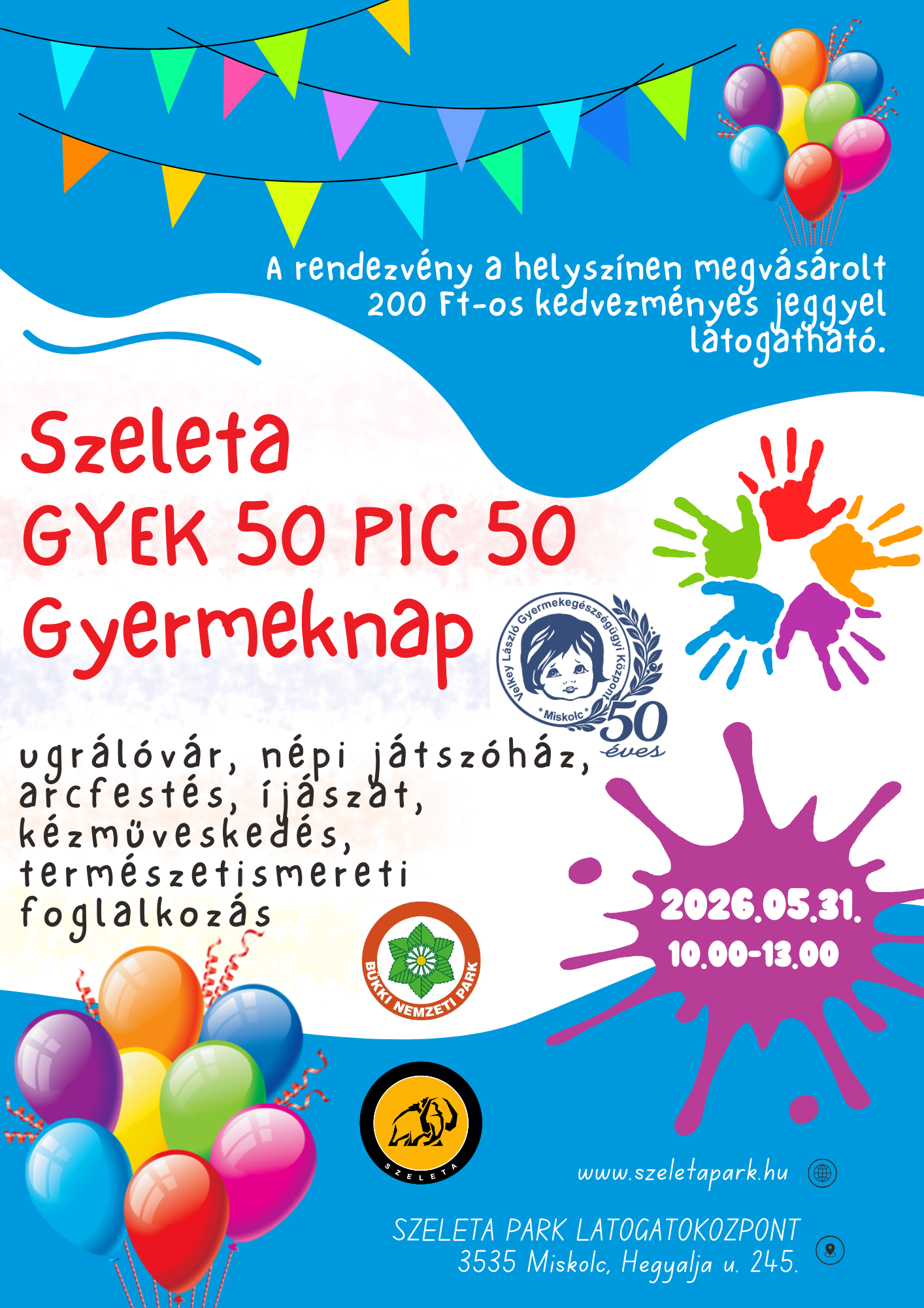 Szeleta GYEK50 PIC50 Gyermeknap
