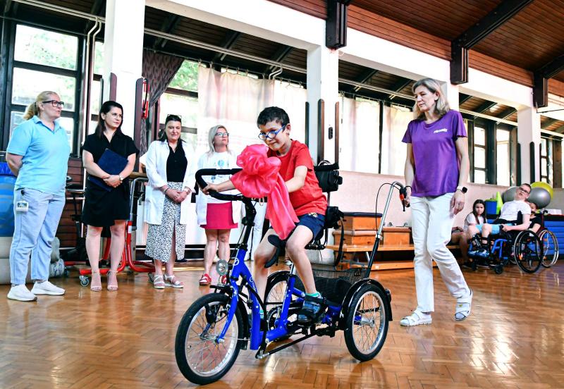 Speciális bicikli a GYEK-ben