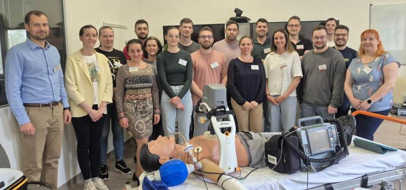 Évtizedes hagyományokra épül az újraélesztés oktatása a miskolci kórházban